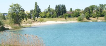 Apartment in the country, with pool, directly between Leipzig and the Düben Heath