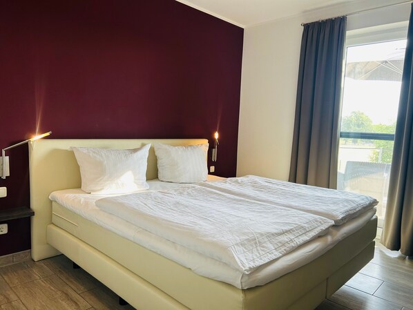 2 Schlafzimmer, Zimmersafe, Reisekinderbett, WLAN