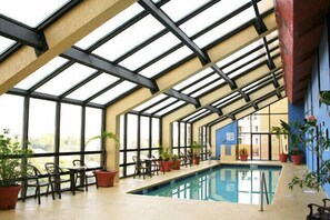 Indoor pool, a heated pool