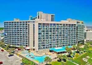 Exterior - 3Bd Condo in Beachside Resort w/ Amenities Galore! (Myrtle Beach)