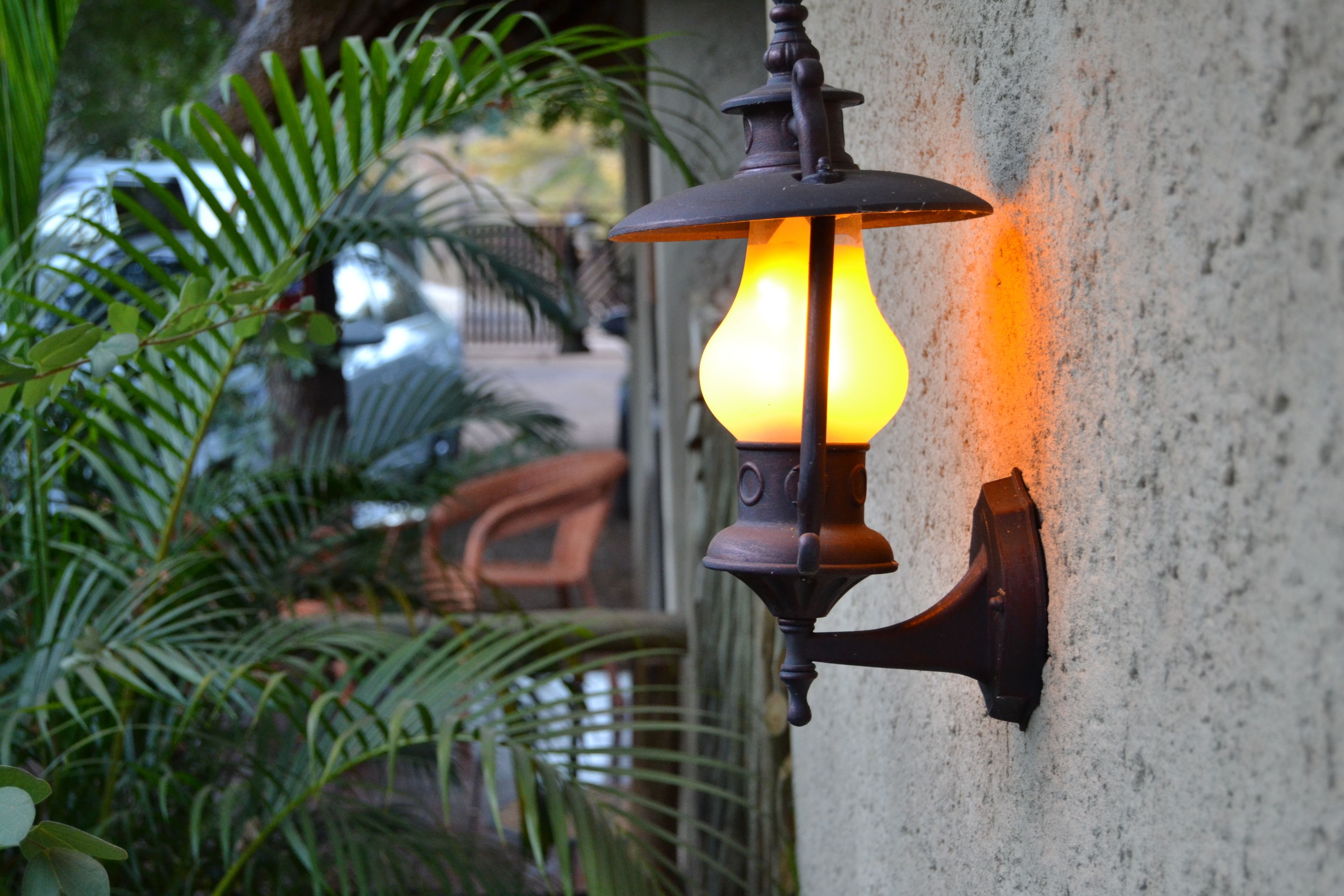 숙박 시설 입구