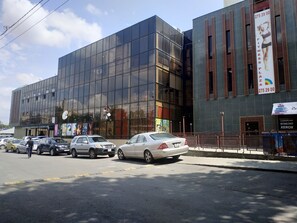 Majoituspaikan julkisivu