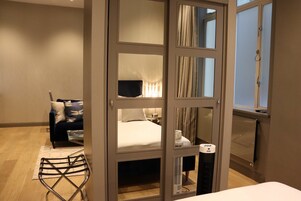 Premium bedding, individually decorated, individually furnished, desk