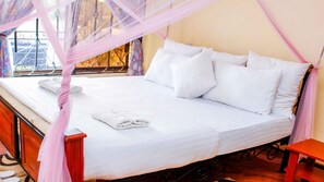 Deluxe Double Room, 1 King Bed, Garden View | Desk, free WiFi, bed sheets - Bright Star Hotel (Arusha)