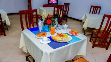 Ókeypis innlendur morgunverður