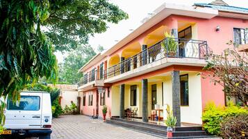 Fassade der Unterkunft