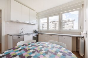 Panoramic Apartment, 1 Bedroom, City View | 1 bedroom, individually decorated, desk, laptop workspace - Miramare (Zagreb)