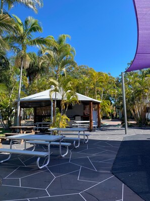 Overnattingsstedets uteområder