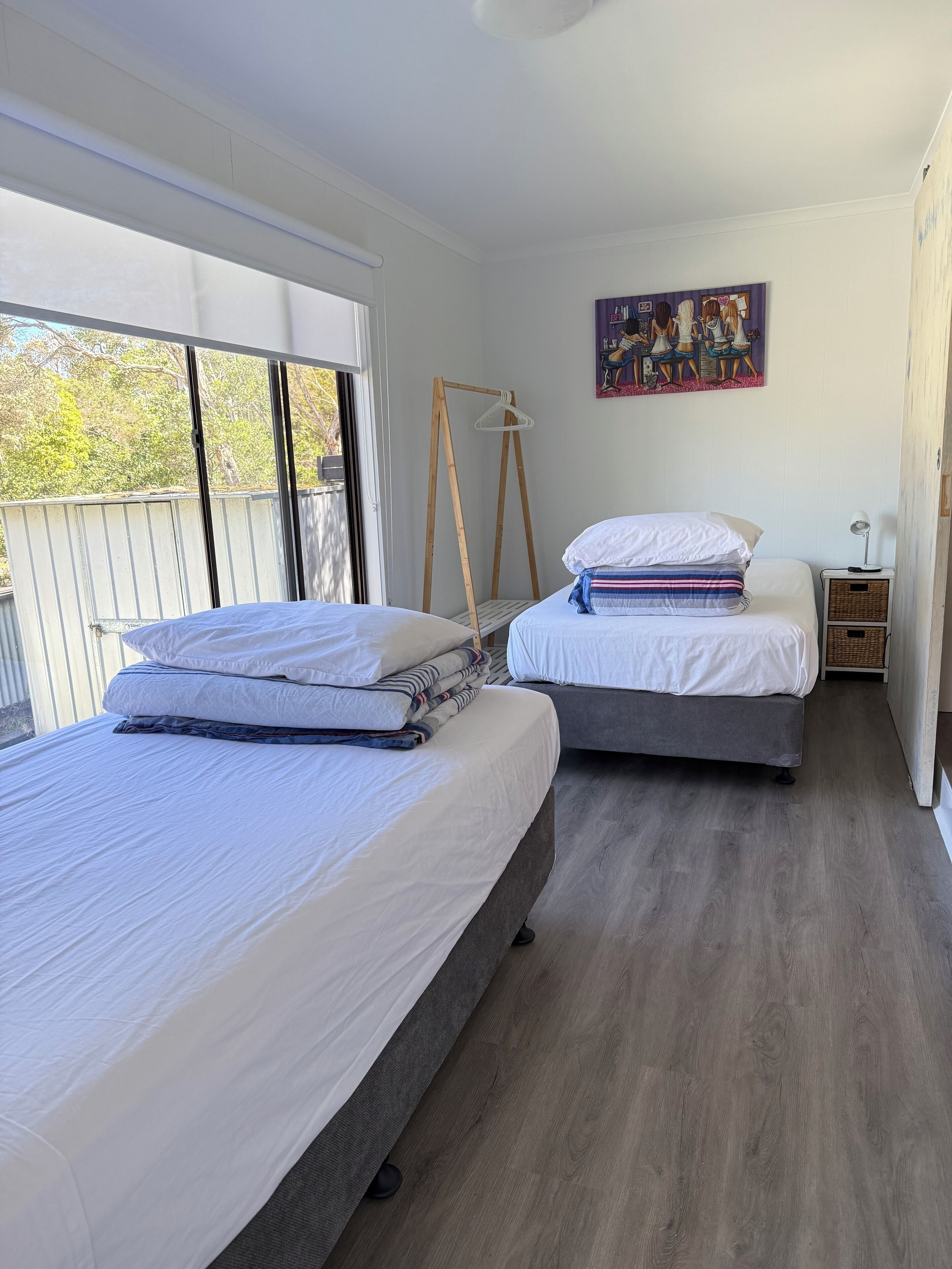 5 makuuhuonetta, silitysrauta/-lauta, ilmainen Wi-Fi, vuodevaatteet