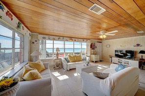 Smart TV, DVD player, music library, video library