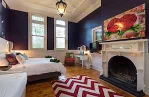 5 bedrooms, iron/ironing board, travel cot, WiFi