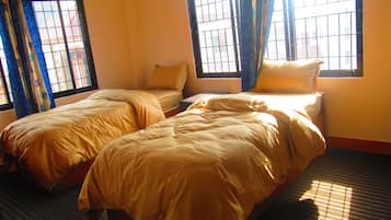 Twin Room, Non Smoking, Hill View | 1 bedroom, desk, rollaway beds, free WiFi