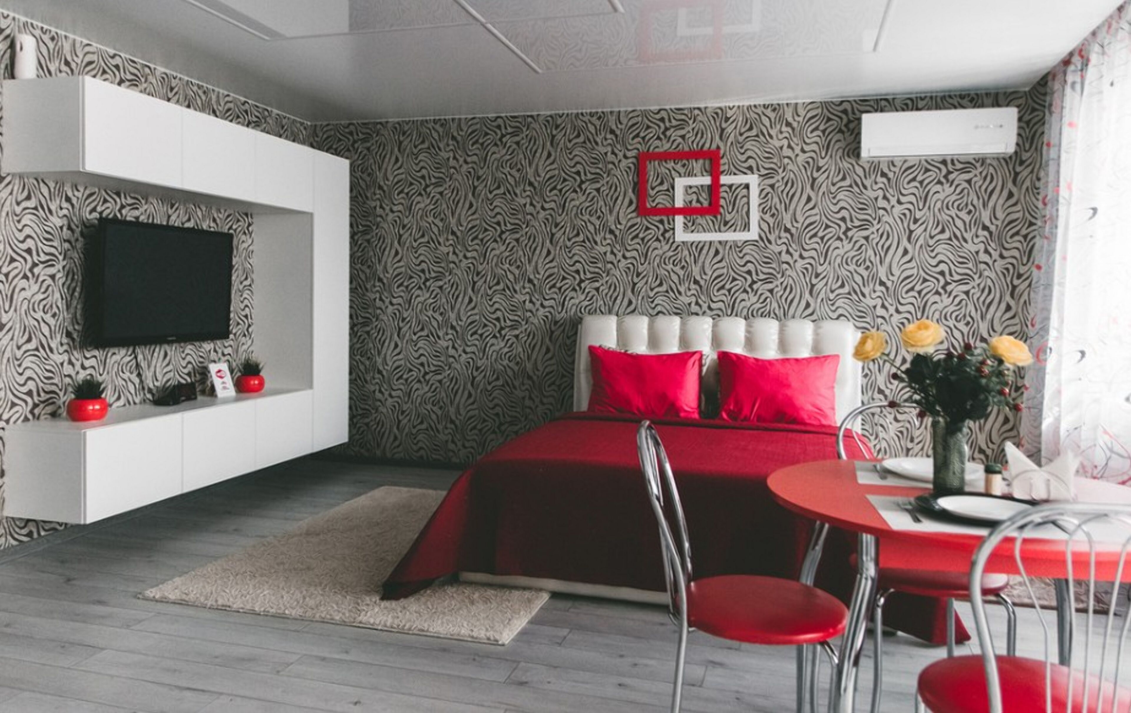 1 غرفة نوم وأغطية فراش متميزة وأسرّة سليكت كومفورت وطراز فريد لكل وحدة