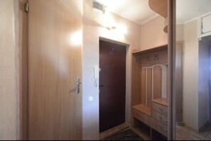 Economy Apartment (Mykilsko-Slobidska Str. 4 3rd floor) | Living area - Valentina Apartmenty (Kyiv)