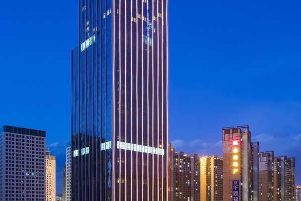 Front of property - evening/night