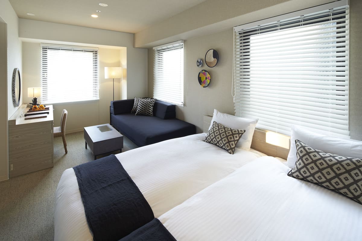 In-room safe, desk, blackout curtains, soundproofing