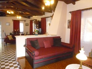 Una chimenea