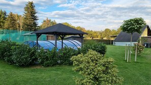 Property grounds - Quiet, centrally located holiday home with modern facilities (Wendisch Rietz)