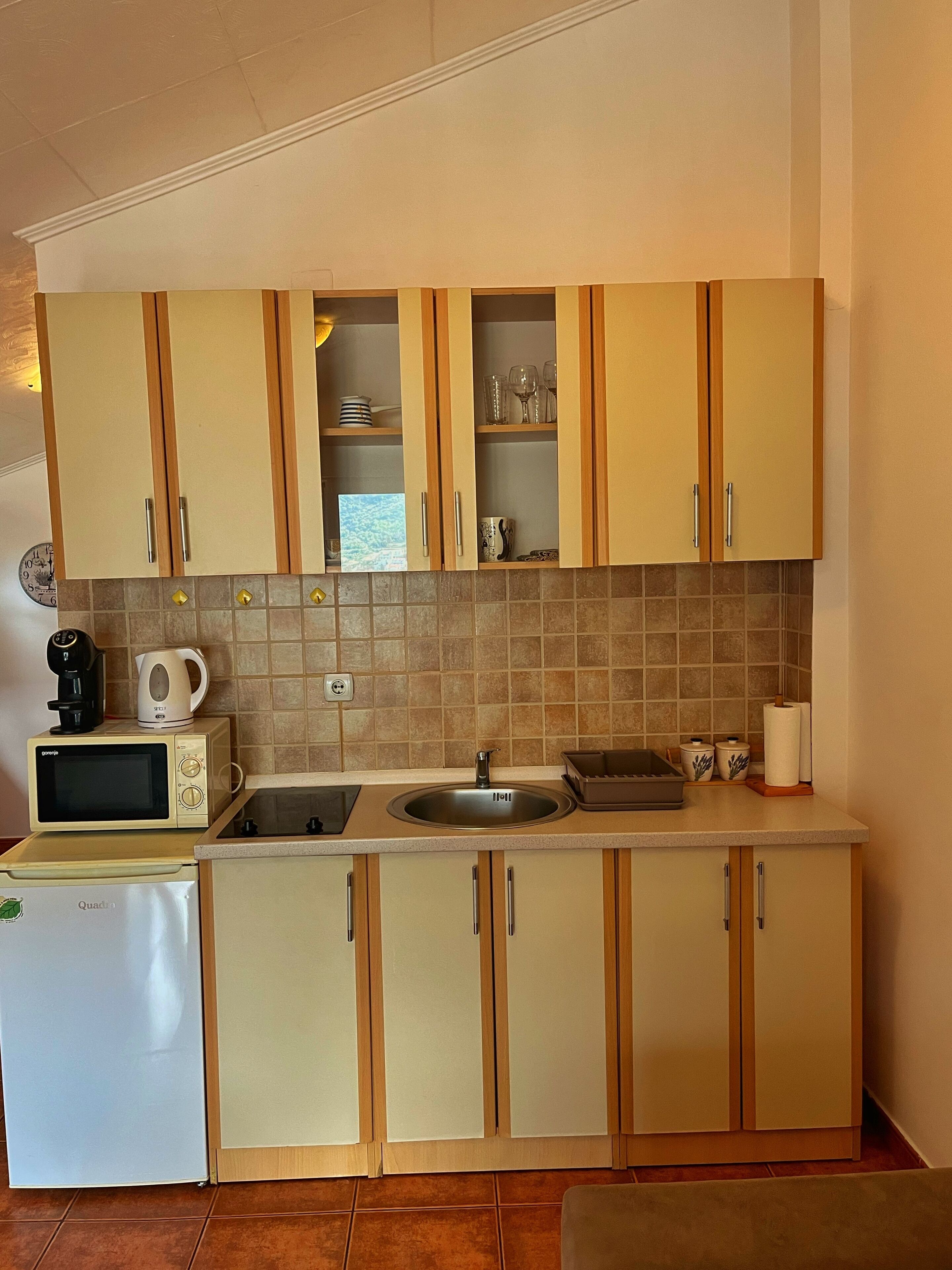 Appartement Confort, 1 chambre, terrasse, vue mer | Cuisine privée