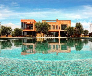 Pool - Villa Kristy (7 rooms + private pool) (Marrakesh)