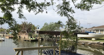 Hudson Beach Waterfront House with dock and canoe