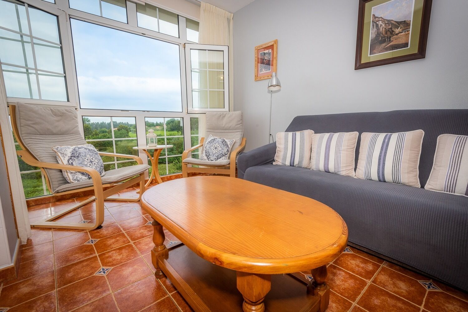 dúplex 2 dormitorios 4/5 personas | living area | 32-inch flat-screen tv with cable channels, tv