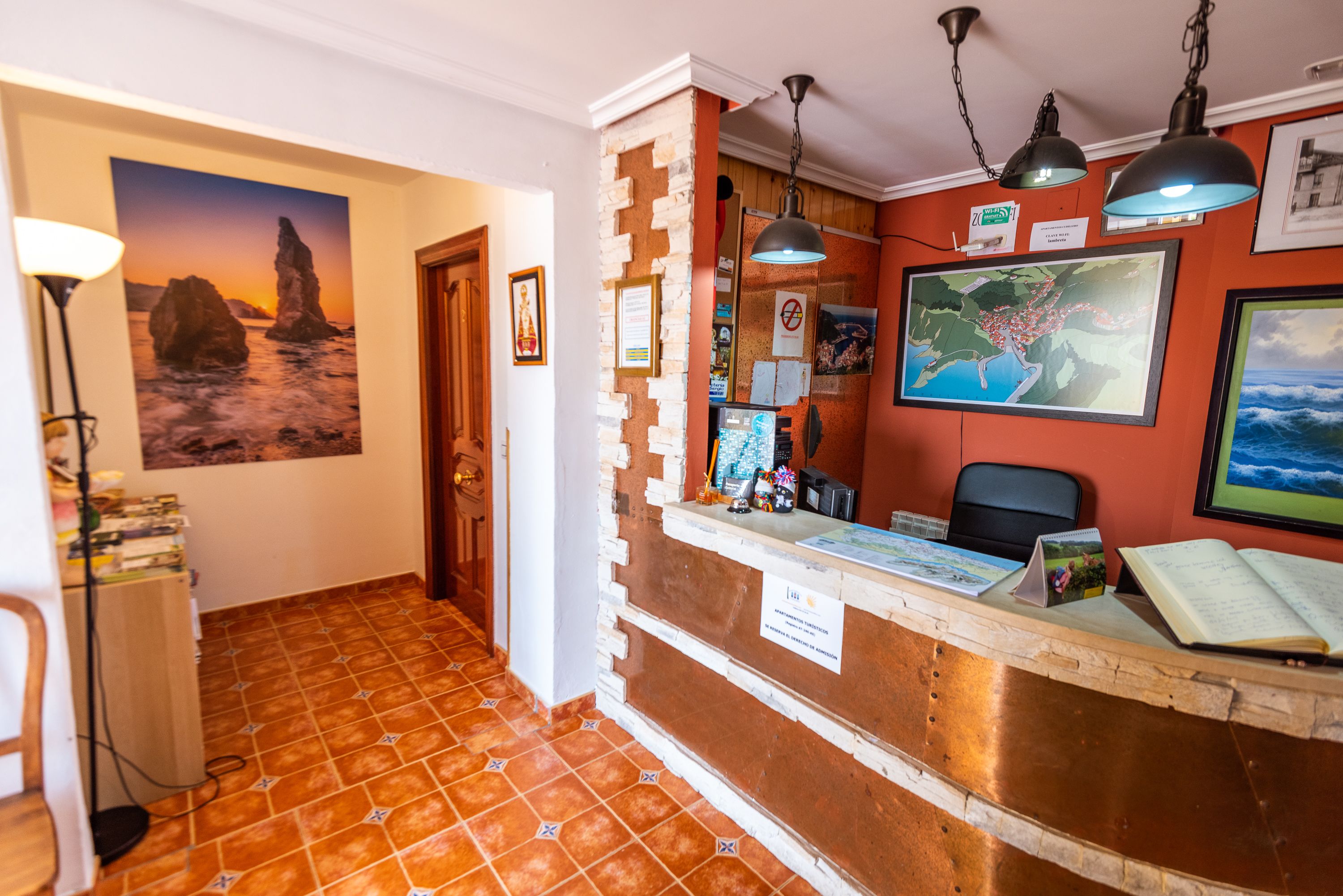 check-in/check-out kiosk