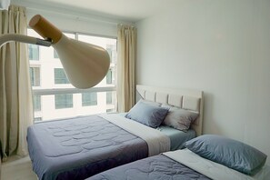 1 Bedroom | 1 bedroom, desk, blackout drapes, rollaway beds - The Kith Plus Sukhumvit 113 (Samut Prakan)