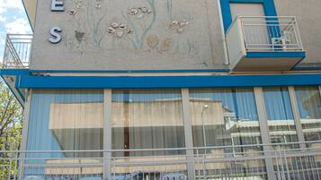 Fassade der Unterkunft