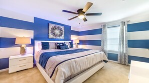 6 bedrooms, in-room safe, desk, iron/ironing board