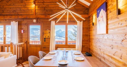 Chalet de lujo en Alpe d'Huez al pie de las pistas, cerca de tiendas