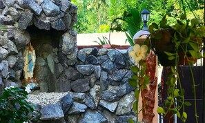 Overnatningsstedets indgangsparti