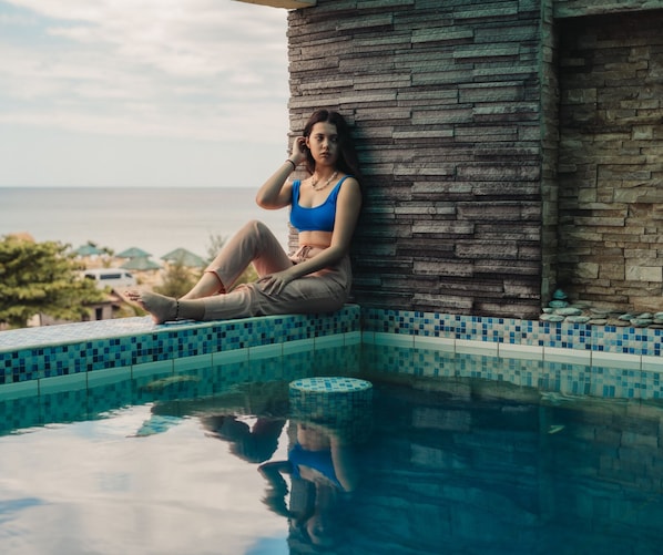 Rooftop pool
