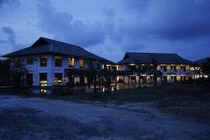 Front of property - evening/night