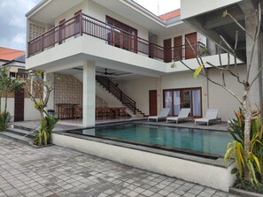 Fassade der Unterkunft