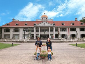 A large building with a central dome, symmetrical windows, and a red-tiled roof. - Shin Kong Chao Feng Ranch And Resort (Fenglin)