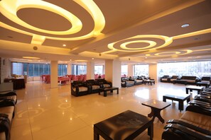Sala de estar en el lobby