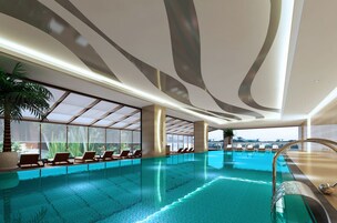 Una piscina techada