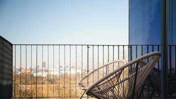 Vistas a la ciudad desde el alojamiento