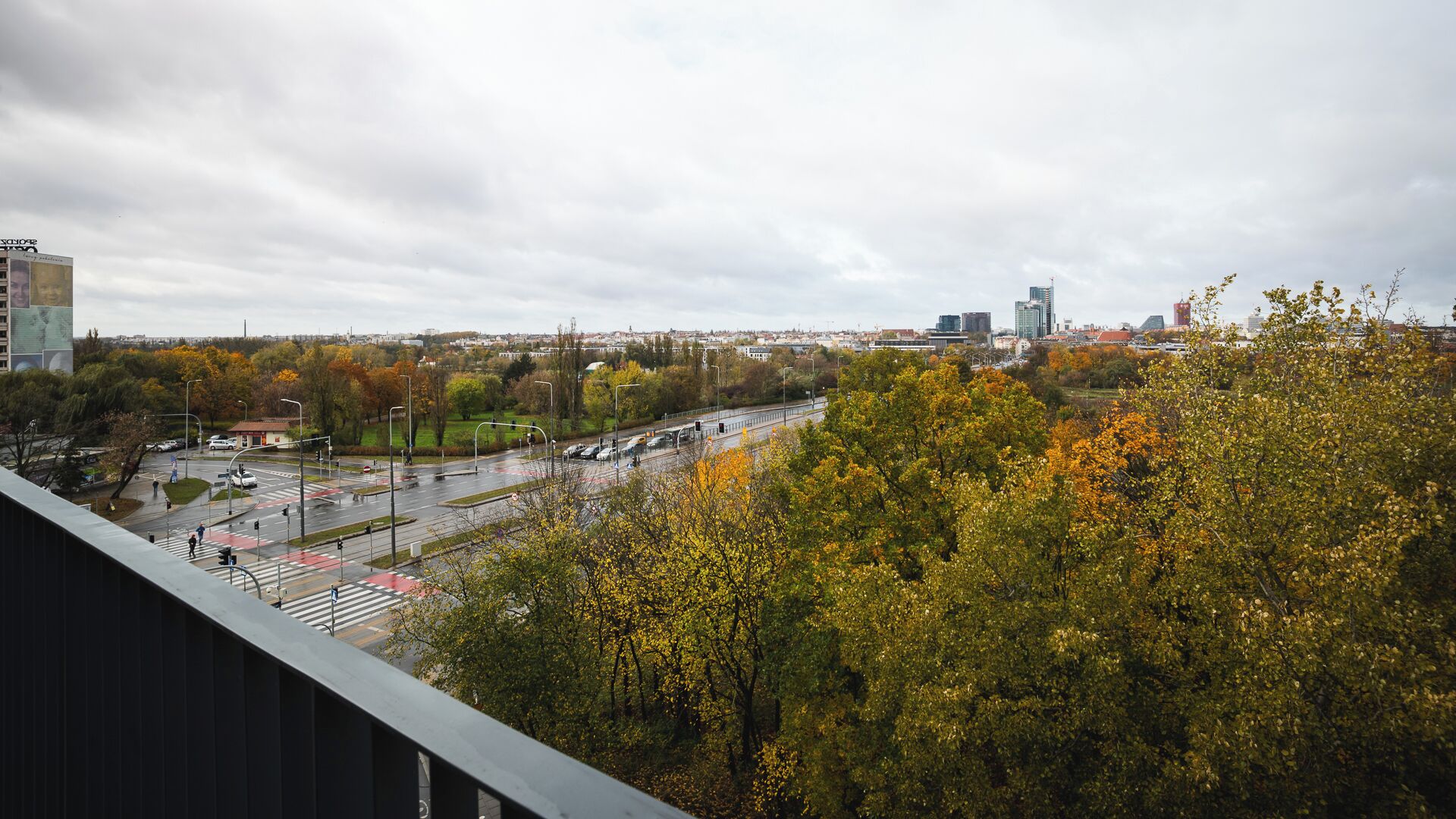 Vista del paisatge des de l'allotjament