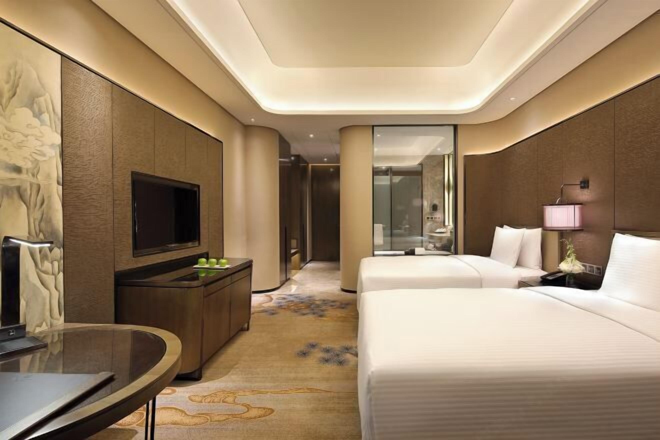 Minibar, in-room safe, desk, blackout curtains