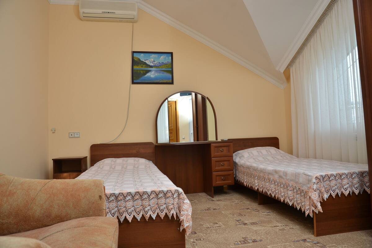 Soundproofing, iron/ironing board, rollaway beds, free WiFi