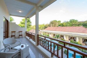 Doppelzimmer, Poolblick, Poolseite | Ausblick vom Zimmer