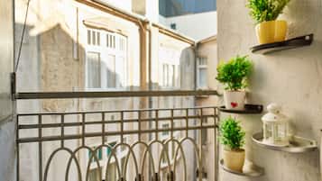 Apartemen, 1 kamar tidur | Balkon