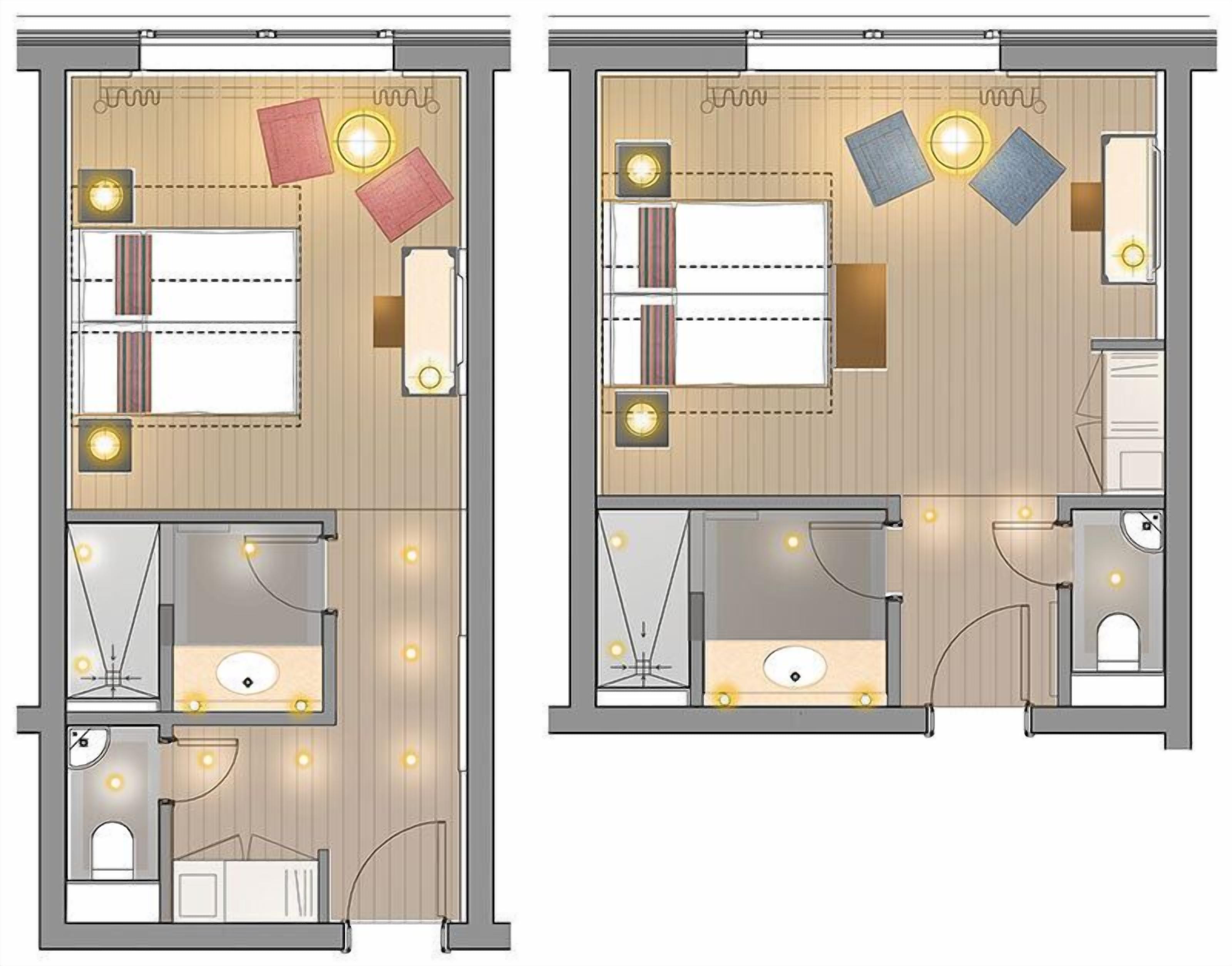 in-room safe, desk, soundproofing, free cots/infant beds