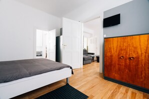 Apartment, 1 Schlafzimmer | 1 Schlafzimmer, Schreibtisch, Bügeleisen/Bügelbrett, kostenloses WLAN
