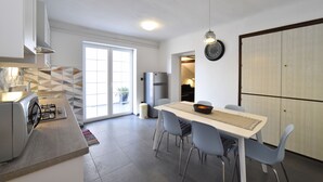 Apartment, Balcony, City View | In-room dining - Apartment Chimneys (Zagreb)