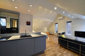 Private kitchen - Apartment Skylight (Zagreb)