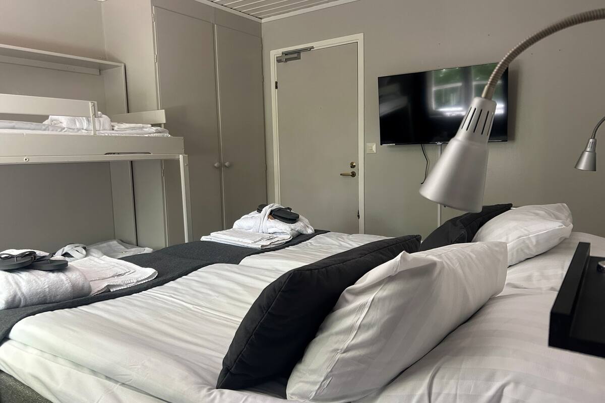 minibar, blackout curtains, iron/ironing board, free wifi