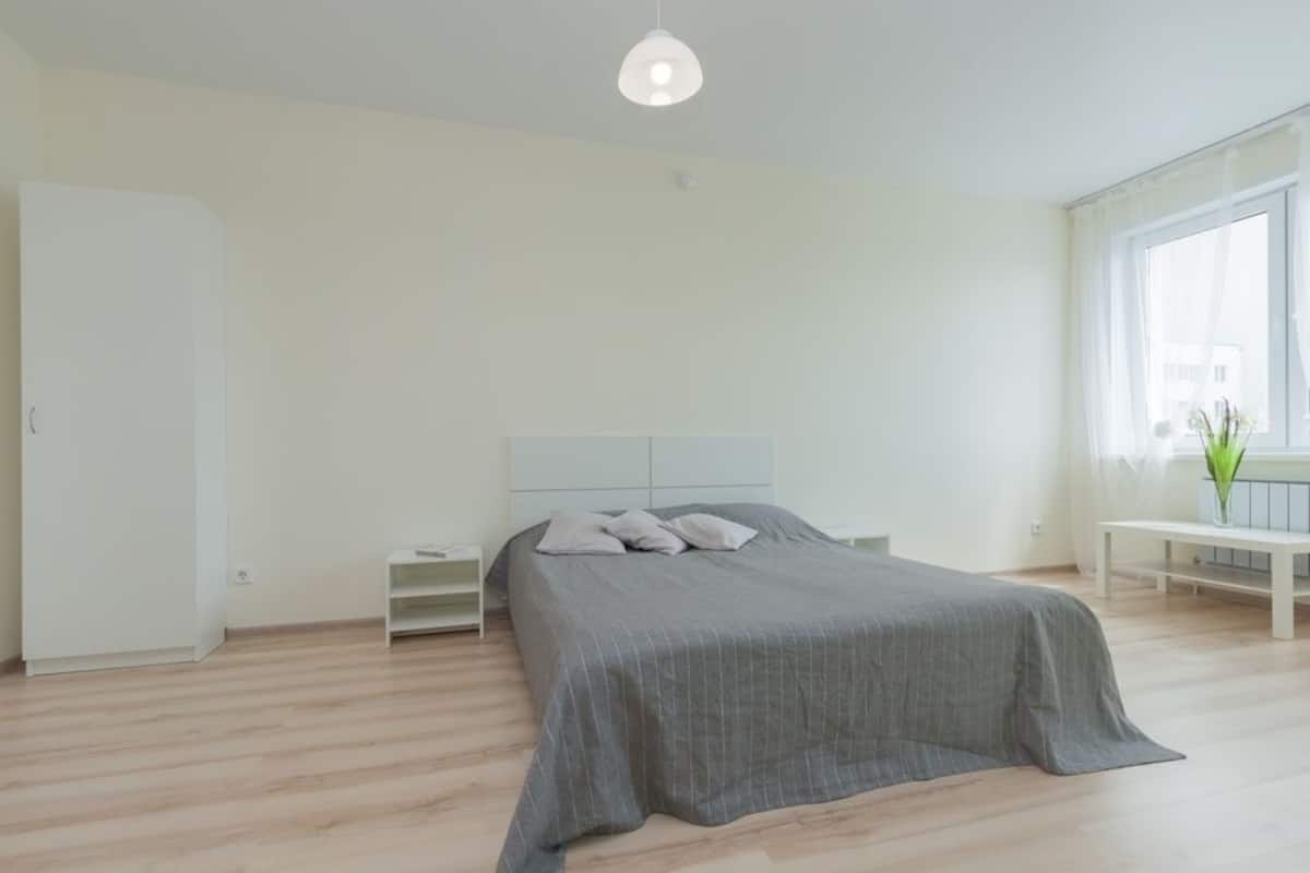 Appartement, 1 slaapkamer (Soboleva, 19-1533) | Een strijkplank/strijkijzer, gratis wifi, beddengoed